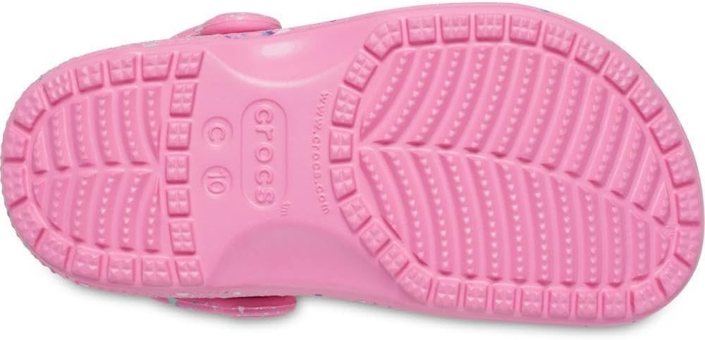 image:imageCrocs UnisexChild Classic Graphic ClogPink LemonadeMulti Splatter