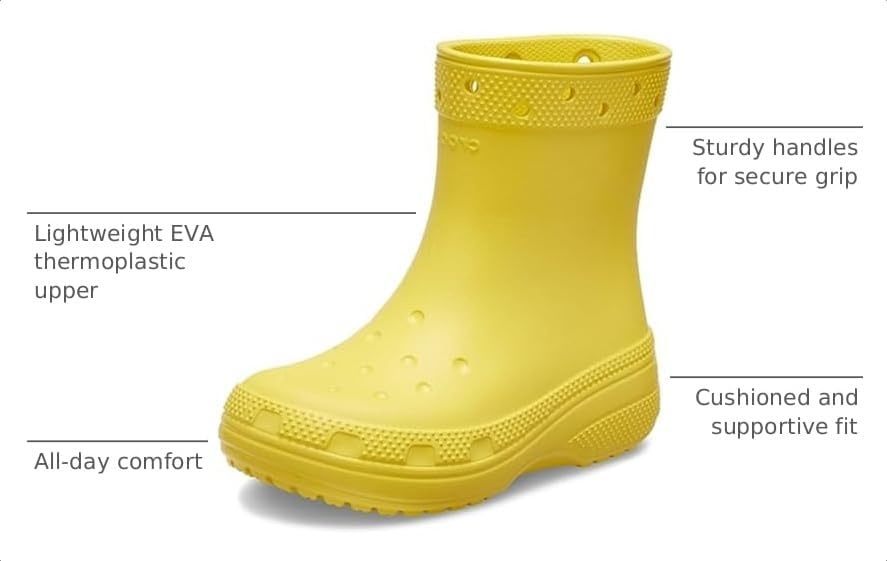 image:imageCrocs UnisexChild Classic Rain BootsSunflower