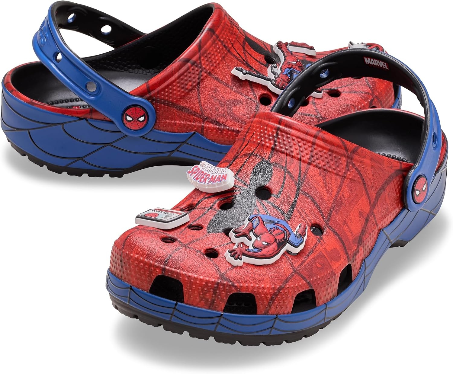 image:imageCrocs UnisexChild Superhero ClogsSpiderman Web