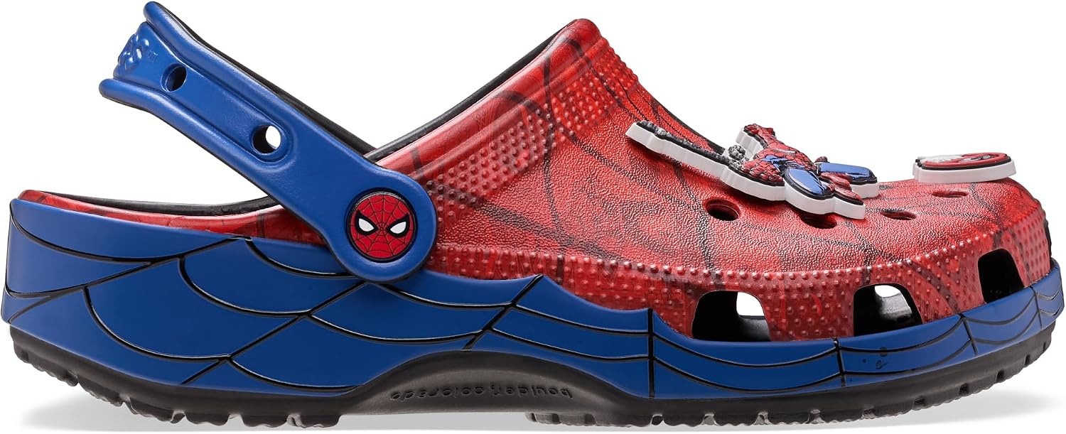 image:imageCrocs UnisexChild Superhero ClogsSpiderman Web
