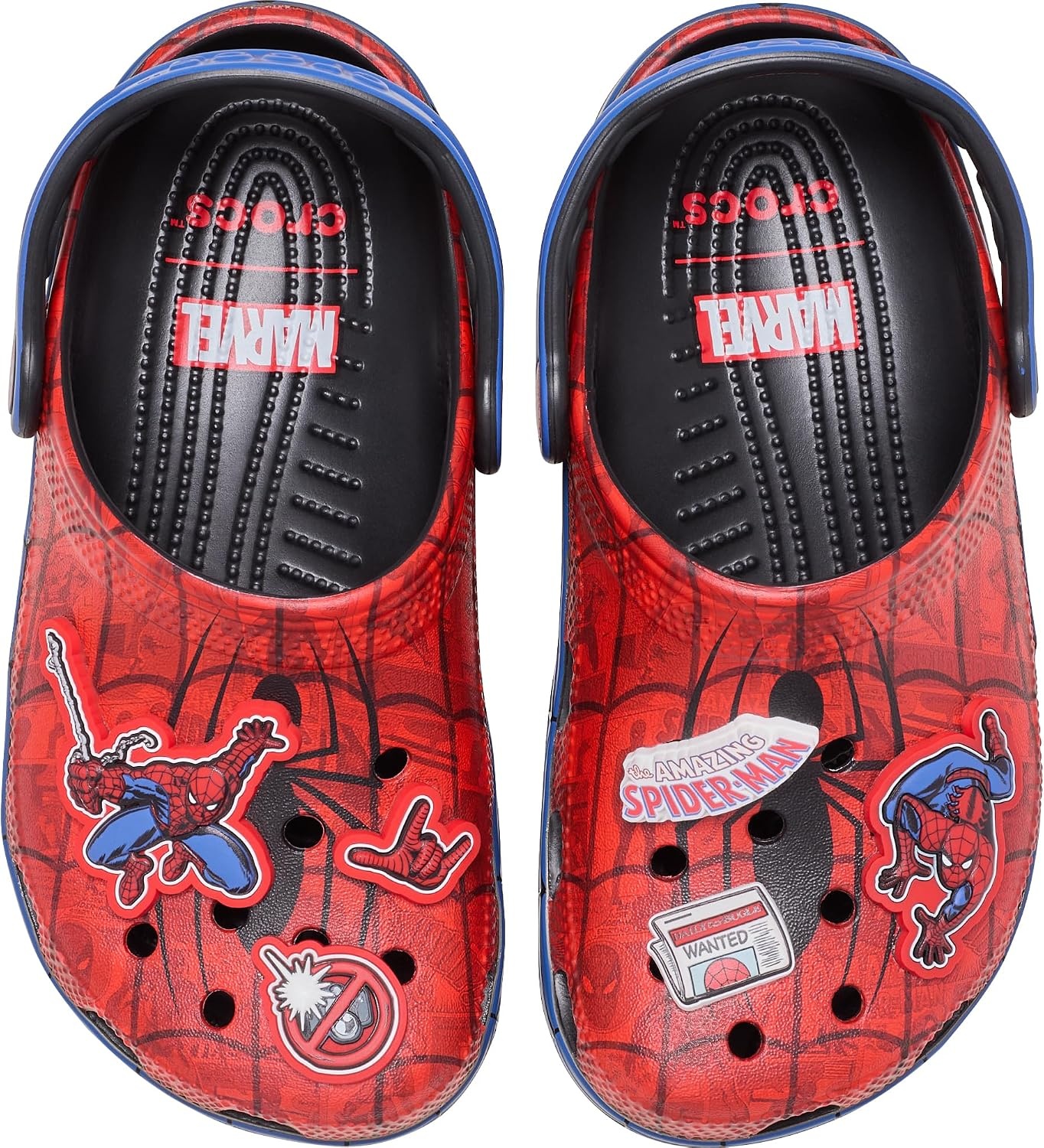 image:imageCrocs UnisexChild Superhero ClogsSpiderman Web