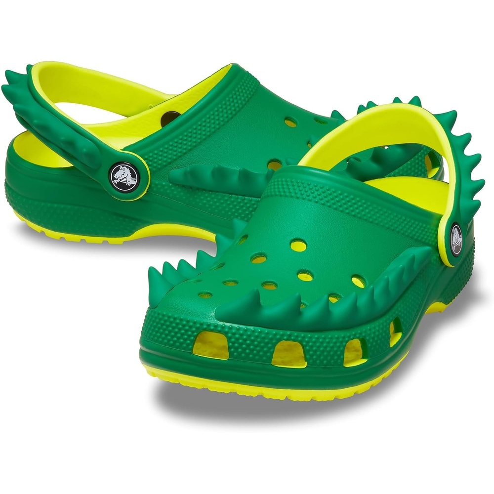 image:imageCrocs Kids Classic I AM ClogsAcidityGreen Ivy