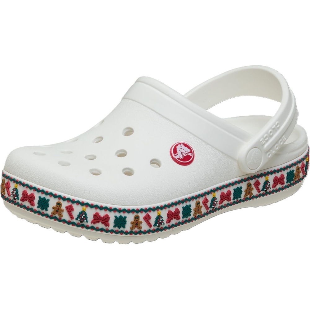 image:imageCrocs Kids Crocband ClogsWhite Holiday