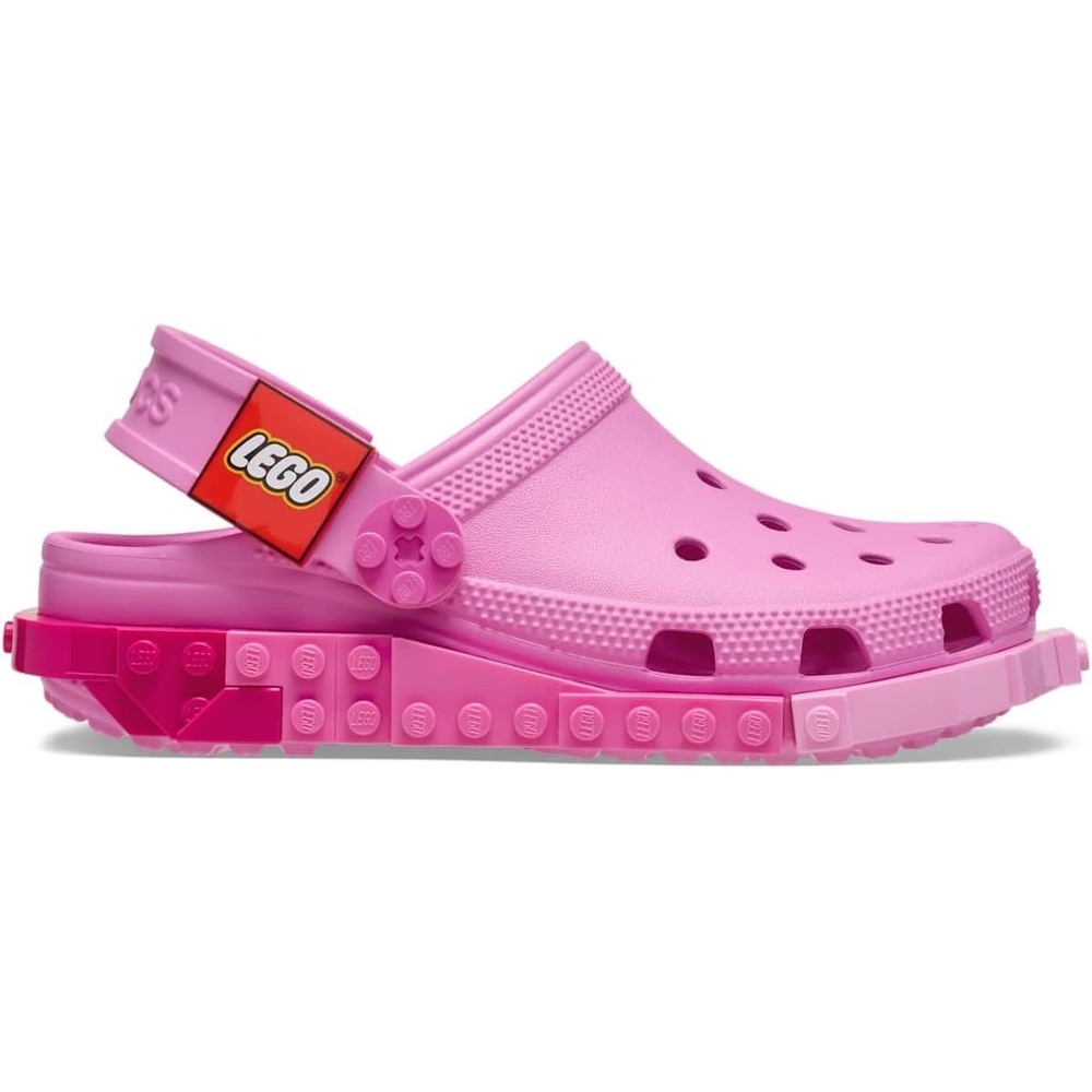 image:imageCrocs UnisexChild Classic LEGO System Clogs LEGO Shoes for KidsTaffy Pink