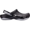 Crocs Athens Thong Sandal(Black/Light Grey)