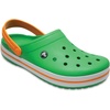 Crocs Athens Thong Sandal(Grass Green White Blazing Orange)