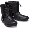 Crocs Kids’ Classic Lined Neo Puff Boot | Snow Boots(Black)