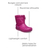 Crocs Kids’ Classic Lined Neo Puff Boot | Snow Boots(Fuchsia Fun)