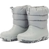 Crocs Kids’ Classic Lined Neo Puff Boot | Snow Boots(Light Grey)