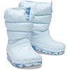 Crocs Kids’ Classic Lined Neo Puff Boot | Snow Boots(Mineral Blue)