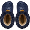 Crocs Kids’ Classic Lined Neo Puff Boot | Snow Boots(Navy/Gum)