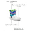 Crocs Kids’ Classic Lined Neo Puff Boot | Snow Boots(White/Multi Spray Dye)