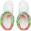 Crocs Kids’ Classic Lined Neo Puff Boot | Snow Boots(White/Multi Spray Dye)