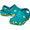 Crocs Kids Crocband Clogs(Glow Confetti/Turbo Teal)