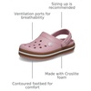 Crocs Kids Crocband Clogs(Mauve/Gum)