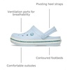Crocs Kids Crocband Clogs(Speckled Blue Frost)