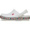 Crocs Kids Crocband Clogs(White Holiday)