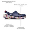 Crocs Kids Disney Mickey Minnie Mouse™ Clogs (Little Kid/Big Kid)(Navy/Mickey Jibbitz)