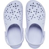 Crocs Unisex-Child Classic Clogs with Floral Cut Out Design, Kids and Toddler Shoes(Purple Moon)
