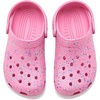 Crocs Unisex-Child Classic Graphic Clog(Pink Lemonade/Multi)