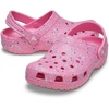 Crocs Unisex-Child Classic Graphic Clog(Pink Lemonade/Multi Splatter)