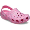 Crocs Unisex-Child Classic Graphic Clog(Pink Lemonade/Multi Splatter)