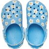 Crocs Unisex-Child Classic Graphic Clog(Tinted Glass)