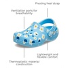Crocs Unisex-Child Classic Graphic Clog(Tinted Glass)