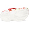 Crocs Unisex-Child Classic Graphic Clog(White)