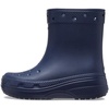 Crocs Unisex-Child Classic Rain Boots(Navy Blue)