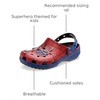 Crocs Unisex-Child Superhero Clogs(Spider-man Web)