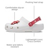Disney Mickey Mouse and Minnie Mouse Clogs(White/Red)