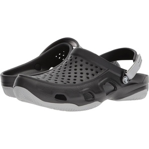 Crocs Athens Thong Sandal(Black/Light Grey)