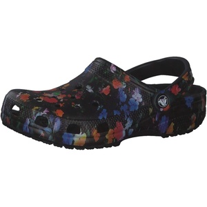 Crocs Athens Thong Sandal(Floral Print/Black)