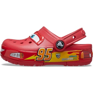 Crocs Boys’ Crocband Cars Lightning McQueen Light Up Clogs(Red)