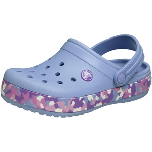 Crocs Kids Crocband Clogs(Glow Confetti/Blue Haze)