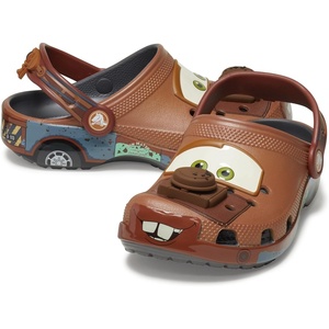 Crocs Kids’ Disney Cars Mater Classic Clogs(Cars Mater)