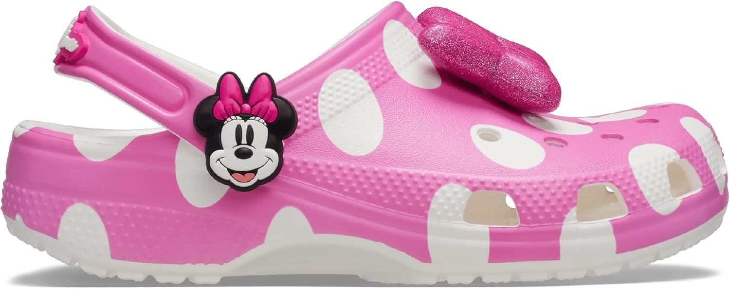 image:imageCrocs Girls Disney Mickey Minnie Mouse Clogs Casual ShoesMinnie