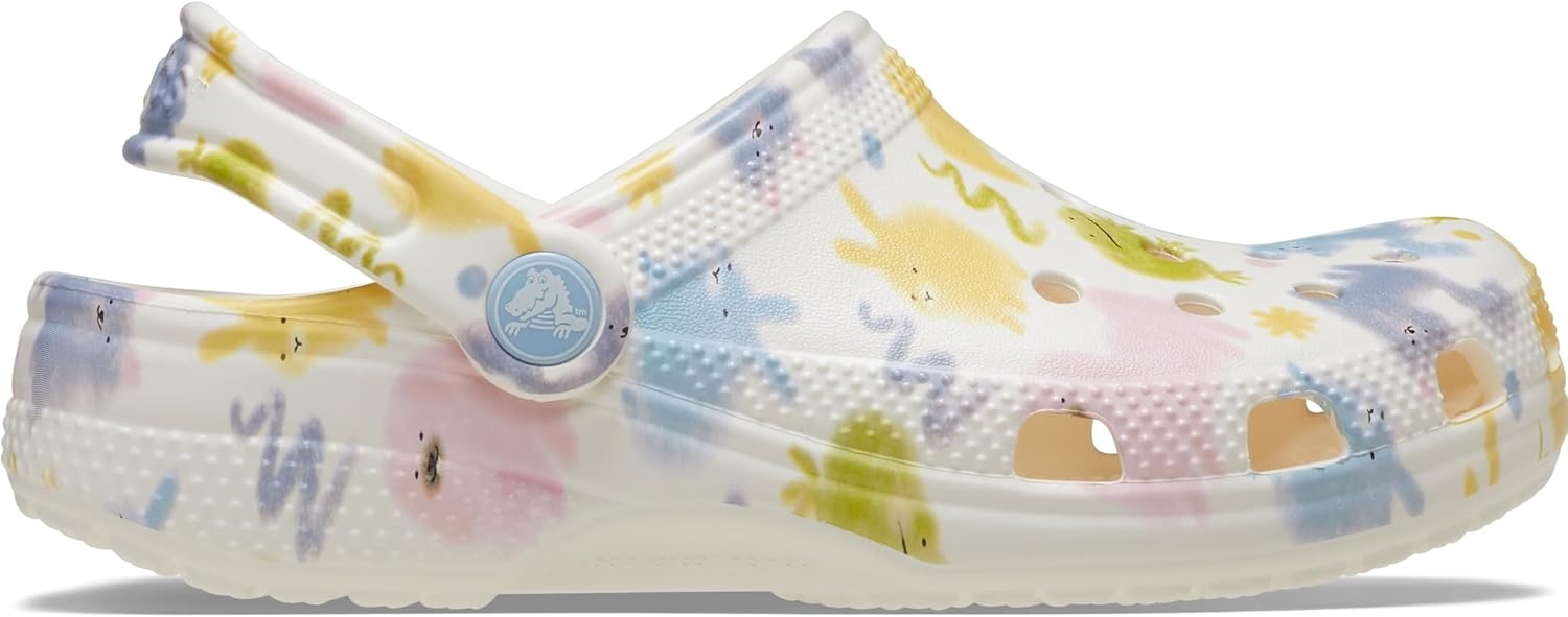 image:imageCrocs Kids Classic Seasonal Graphic ClogsChalk