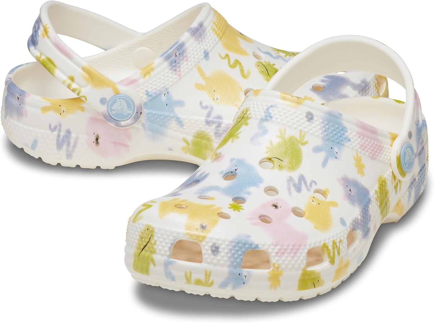image:imageCrocs Kids Classic Seasonal Graphic ClogsChalk
