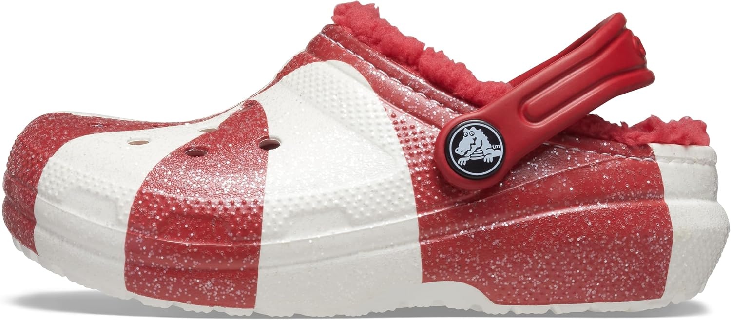 image:imageCrocs Kids Classic Seasonal Graphic ClogsWhiteRed