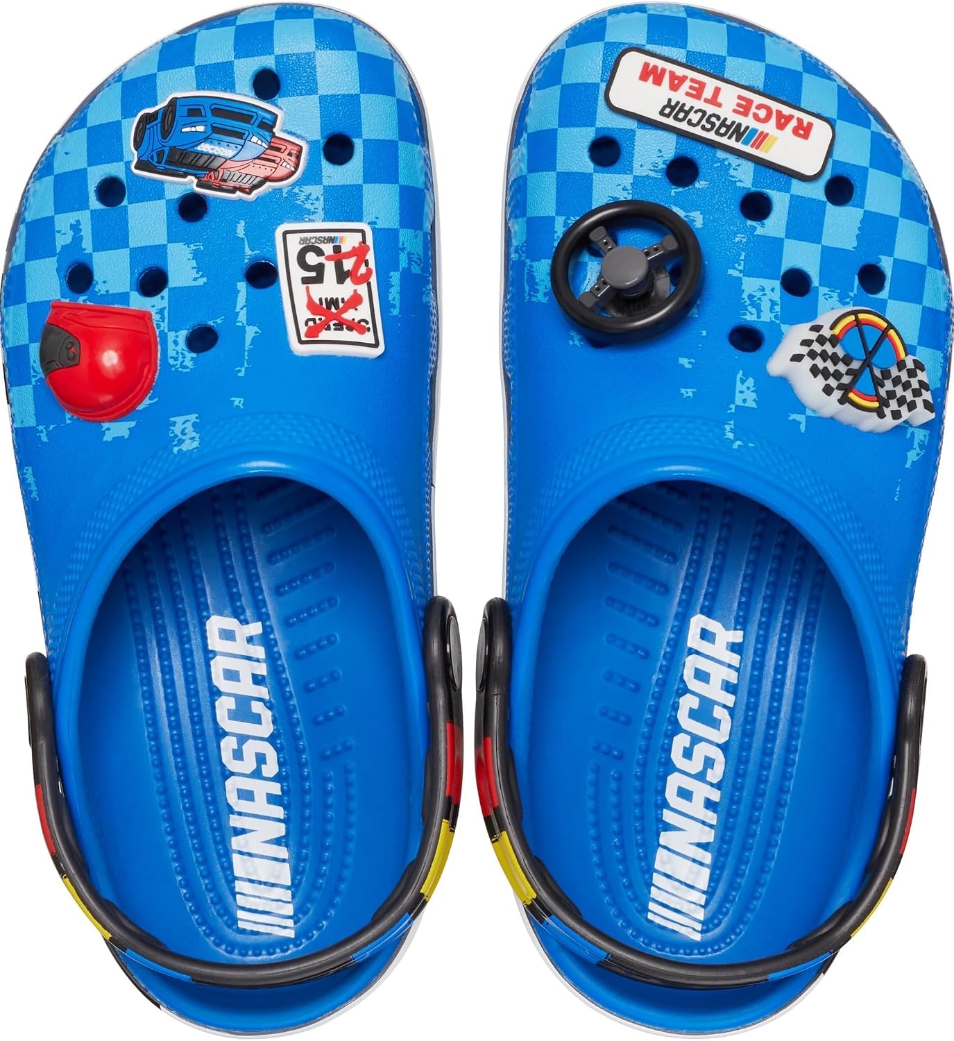 image:imageCrocs Kids Nascar Classic Clog Little KidBig KidBright Cobalt