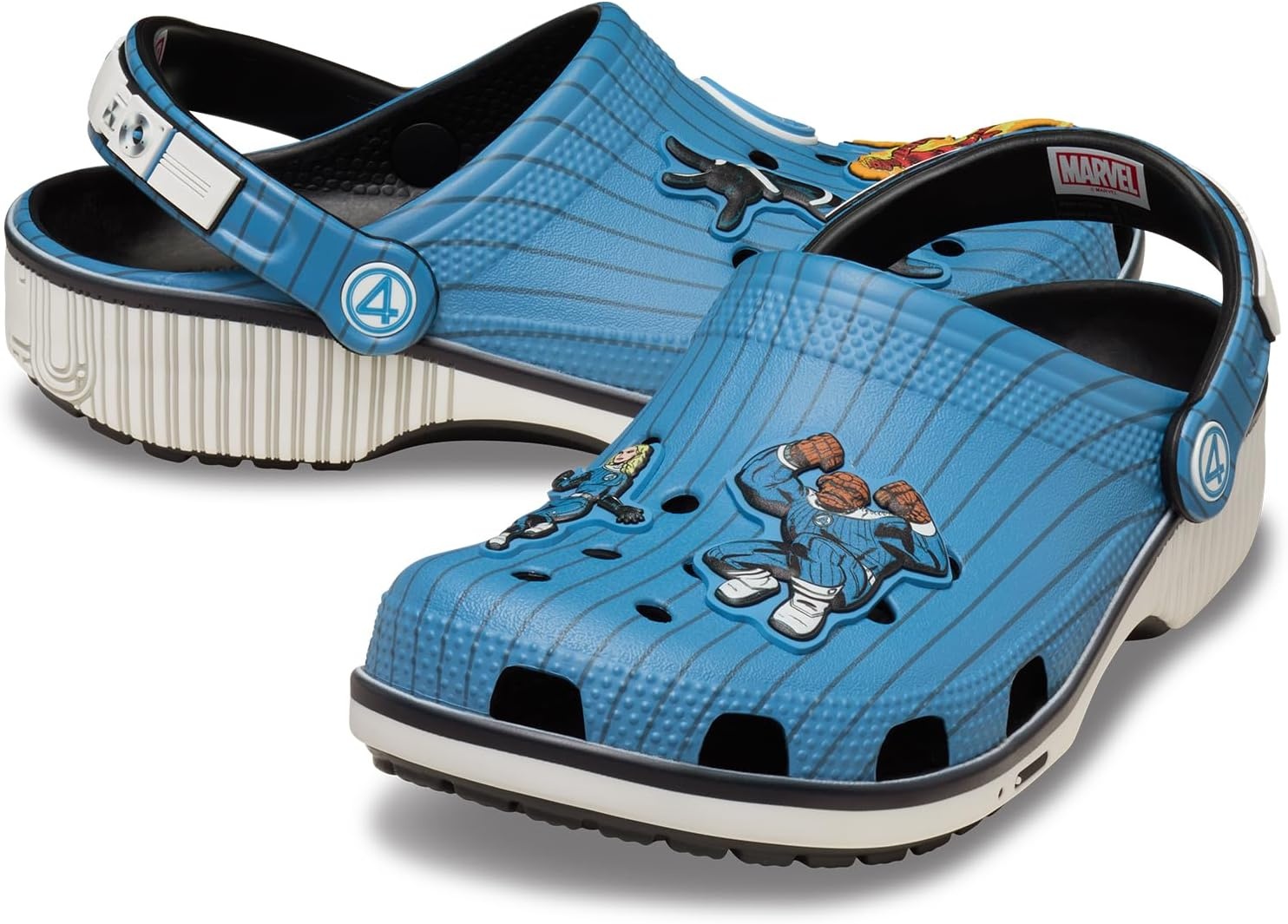 image:imageCrocs UnisexAdult Marvel Fantastic 4 Classic ClogsThe Fantastic Four