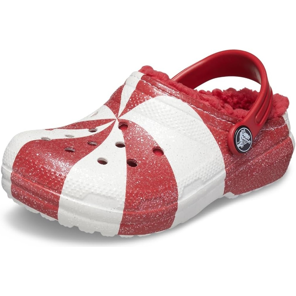 image:imageCrocs Kids Classic Seasonal Graphic ClogsWhiteRed