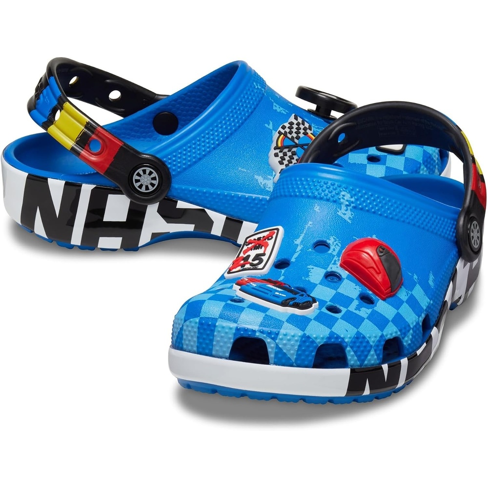 image:imageCrocs Kids Nascar Classic Clog Little KidBig KidBright Cobalt