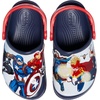 Crocs Baby-Boys Fl Justiceleague Lights Clog K(Avengers Patch)