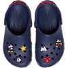 Crocs Girls’ Disney Mickey Minnie Mouse™ Clogs | Casual Shoes(Navy/Mickey Jibbitz)
