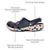 Crocs Girls’ Disney Mickey Minnie Mouse™ Clogs | Casual Shoes(Navy/Mickey Jibbitz)
