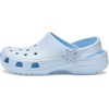 Crocs Kids Classic Pearl Shine Clogs (Little Kid/Big Kid)(Blue Frost)
