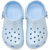 Crocs Kids Classic Pearl Shine Clogs (Little Kid/Big Kid)(Blue Frost)